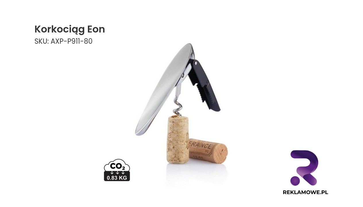 Korkociąg Eon Korkociąg Eon do otwierania butelek