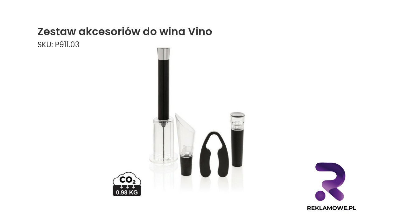 Zestaw akcesoriów do wina Vino