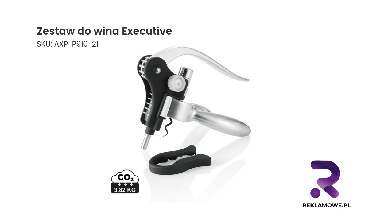Zestaw do wina Executive z eleganckim opakowaniem