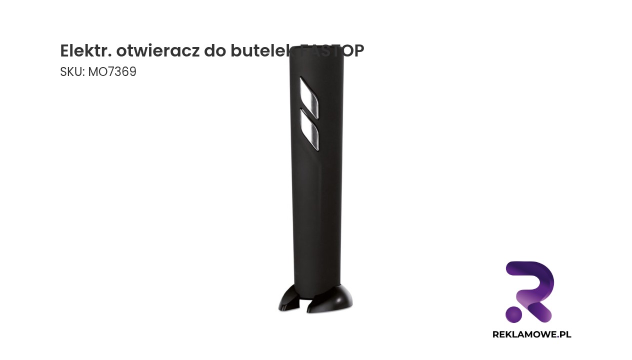 Elektroniczny otwieracz do butelek FASTOP