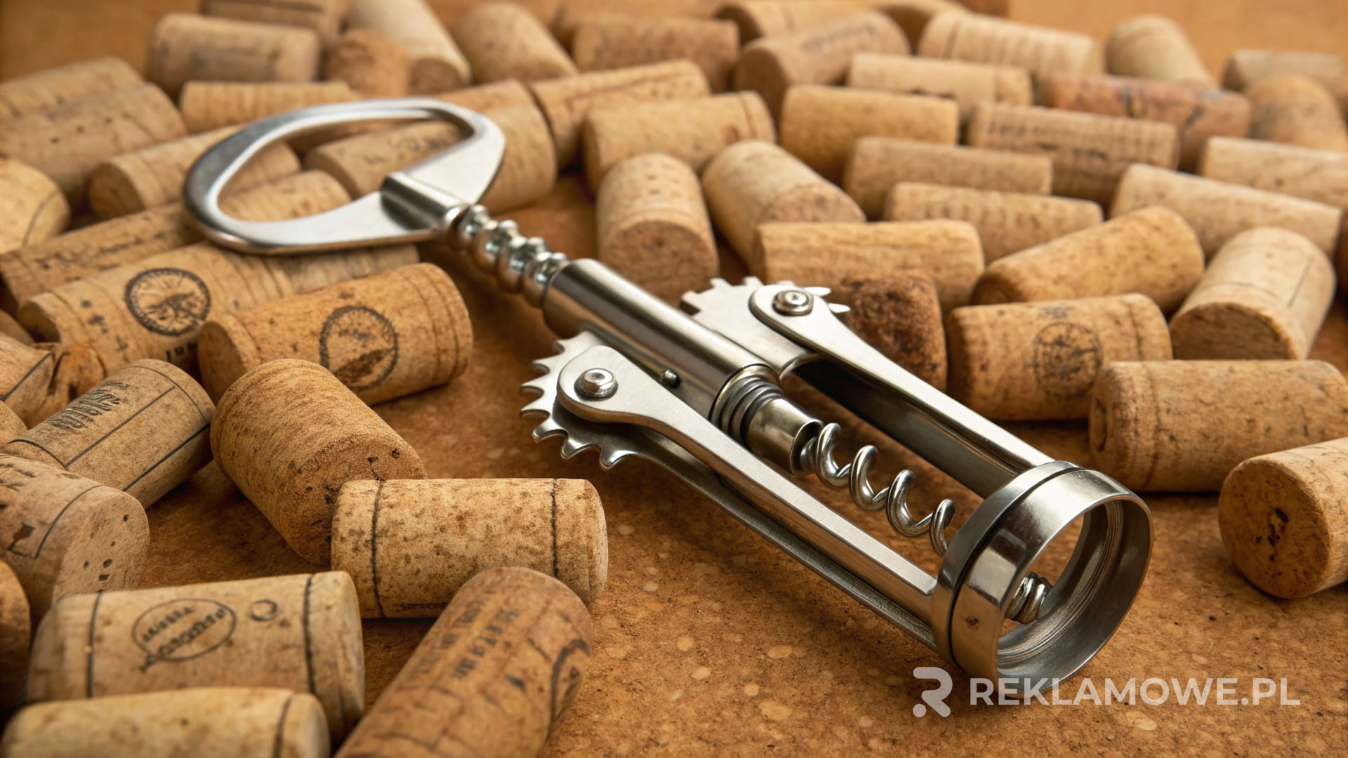 Korkociąg używany w branży winiarskiej
