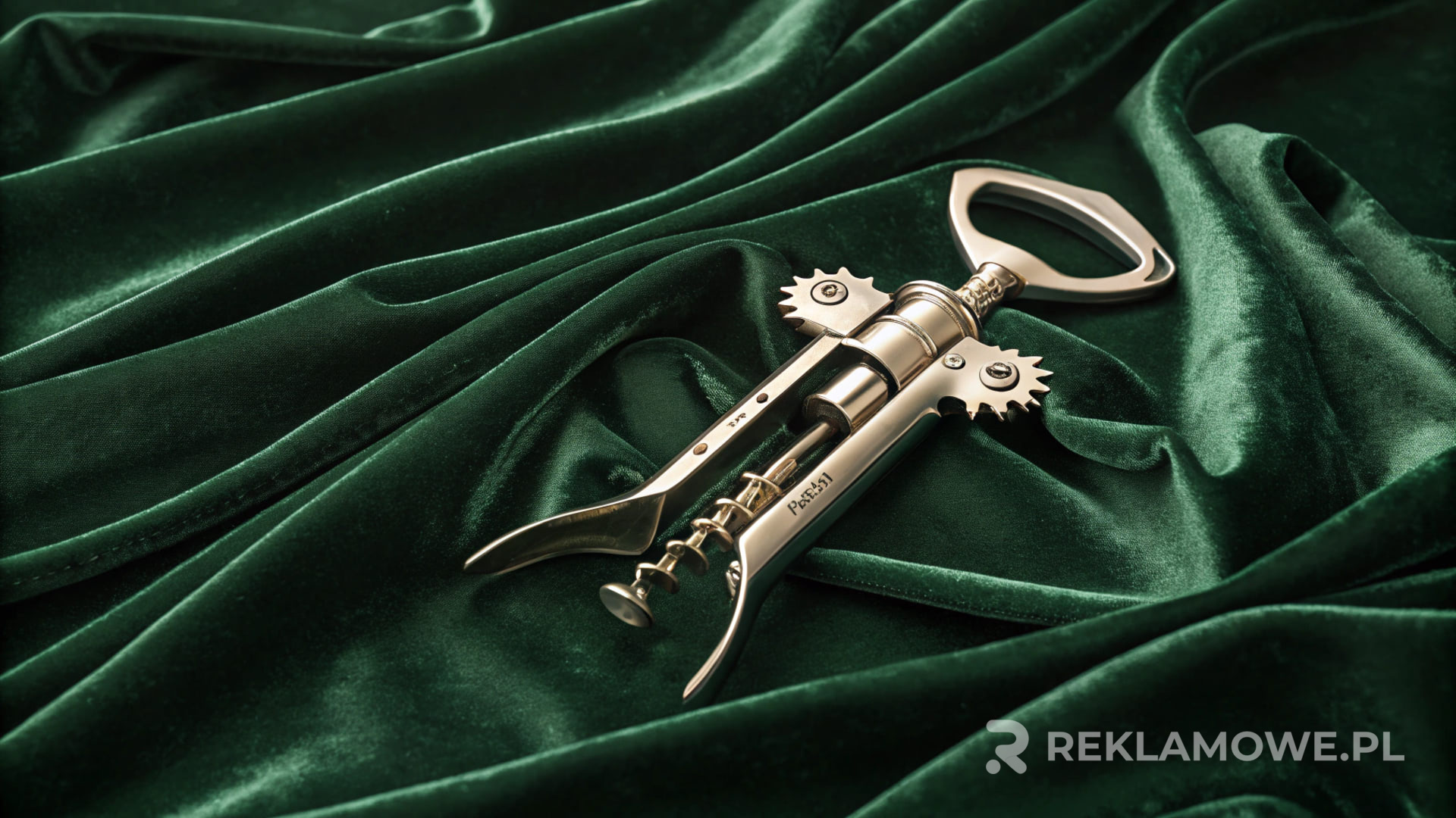 Reklamowy korkociąg w zestawie prezentowym