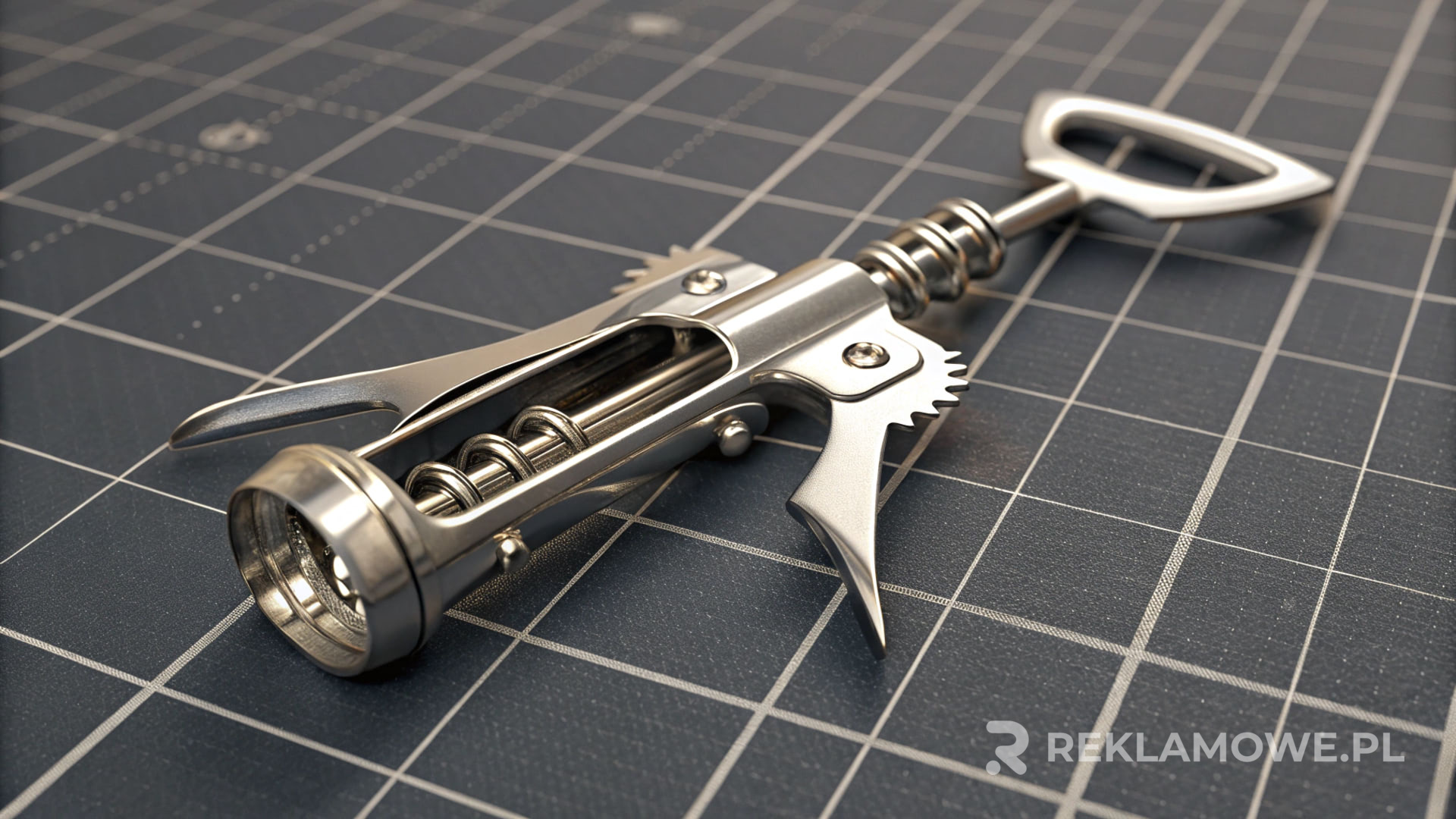 Korkociąg jako symbol reklamy i zrównoważonego rozwoju