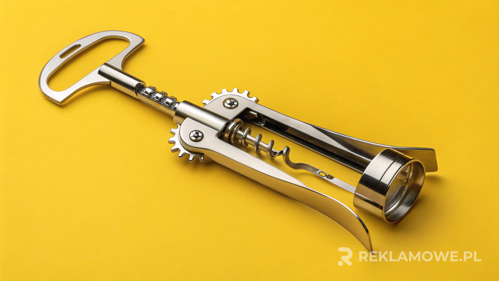 Korkociąg używany w kampanii reklamowej