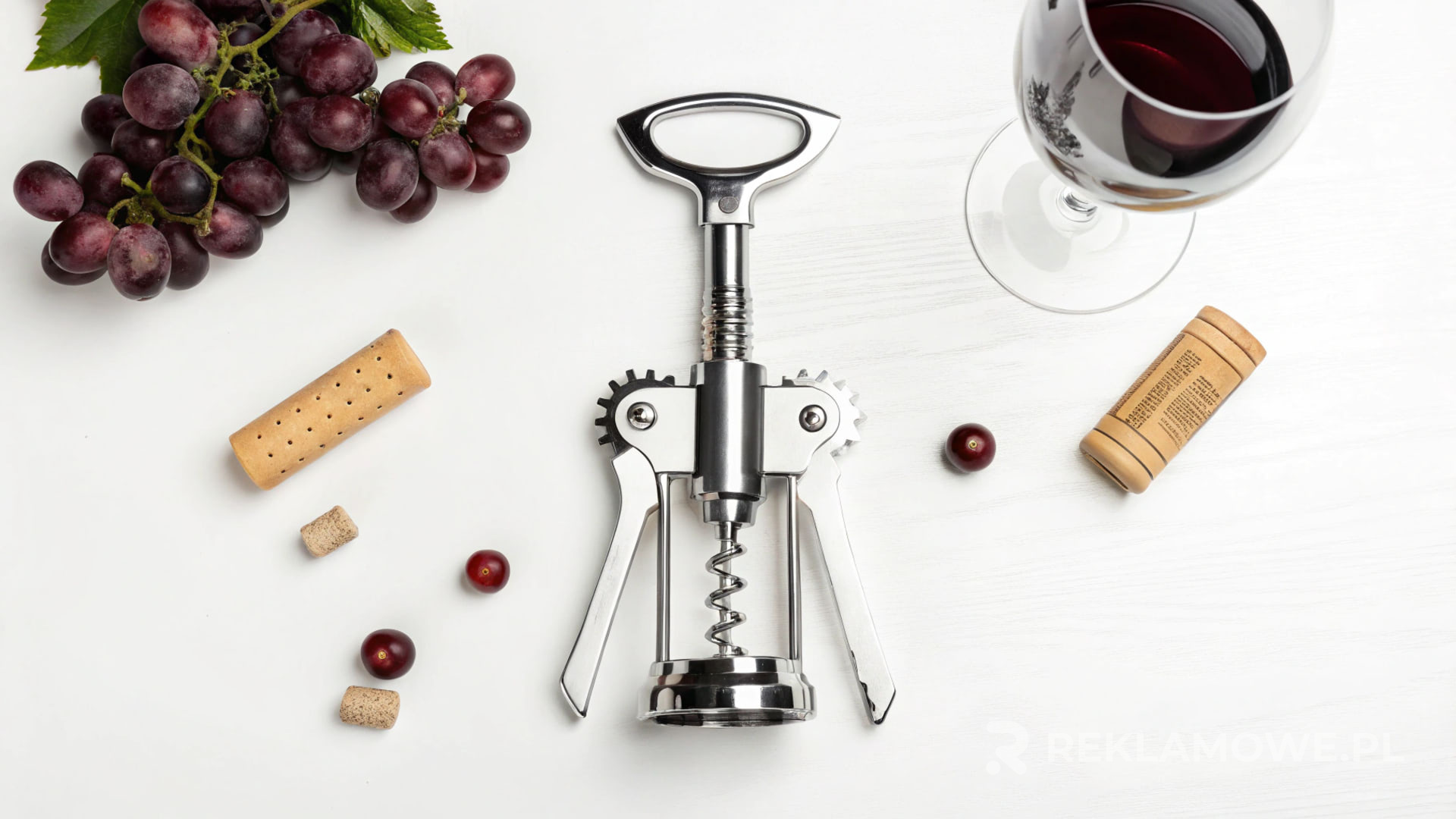 Intrygujące korkociągi symbolizujące opowiadanie historii marki