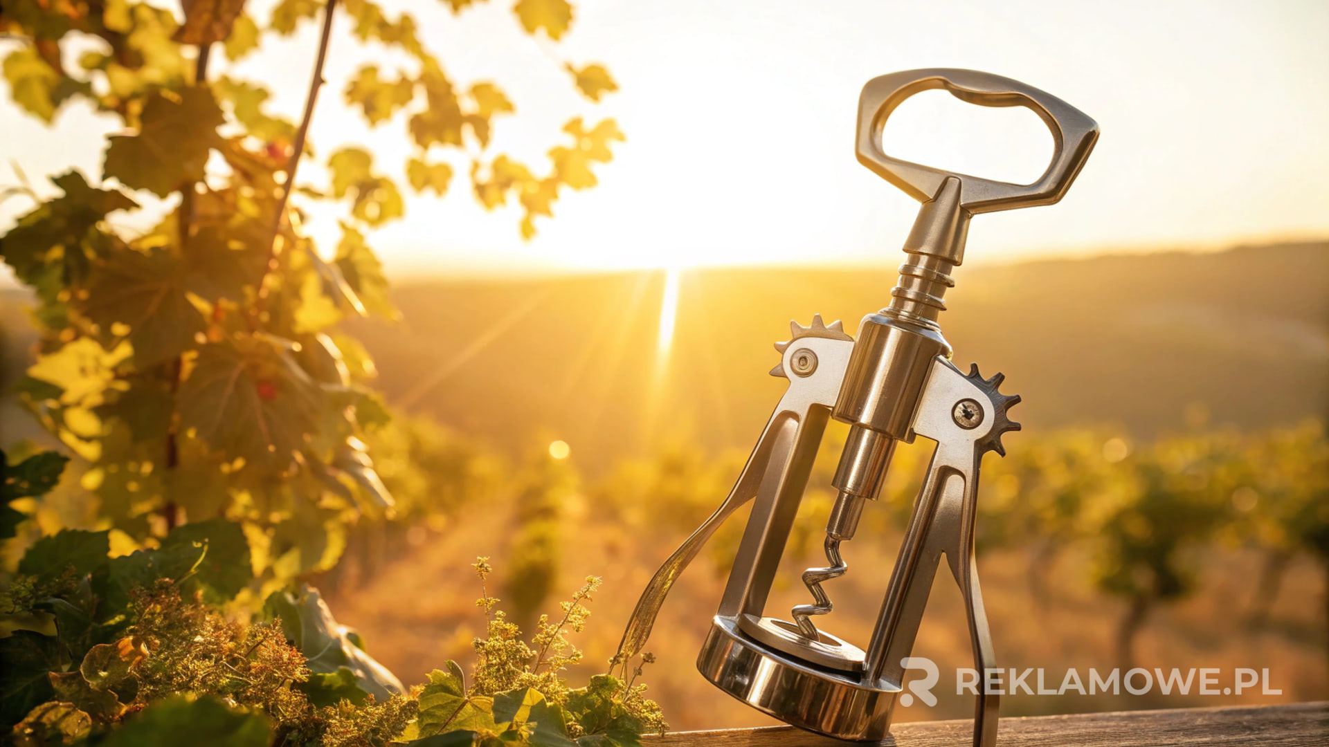 Korkociąg reklamowy używany w kampanii marketingowej