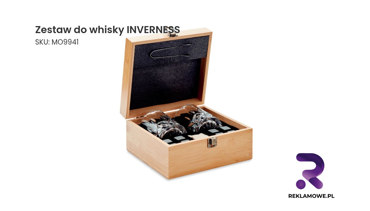 Zestaw do whisky INVERNESS ze szklankami i karafką