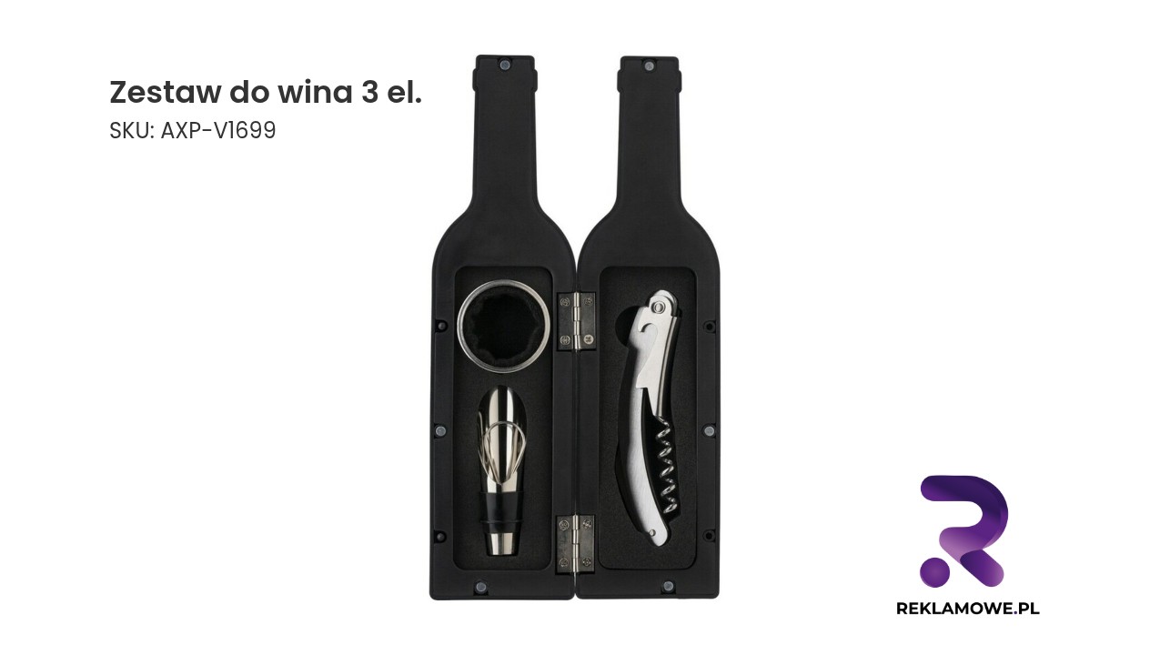 Zestaw do wina trzyelementowy